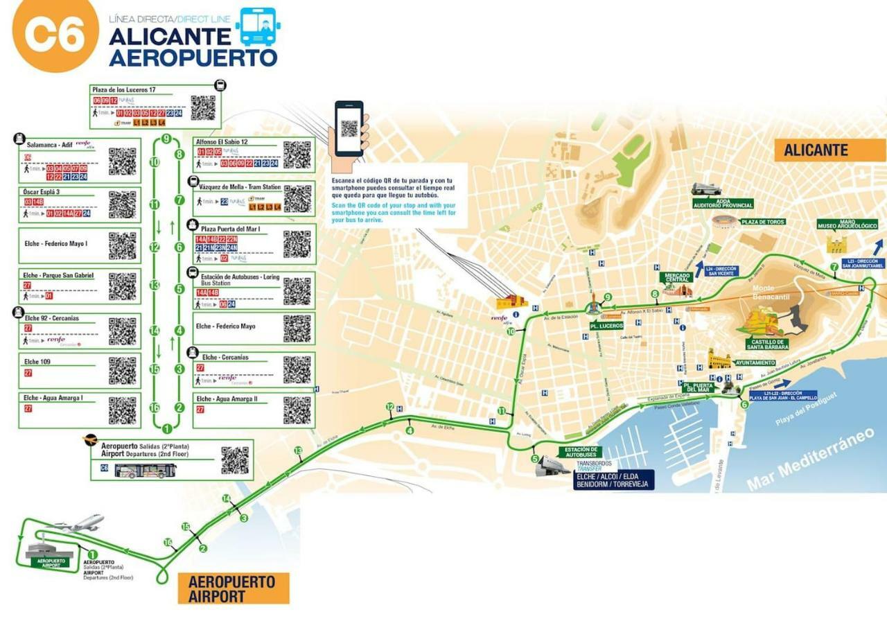 Comfortable Apartment With Wi-Fi Alicante Eksteriør bilde